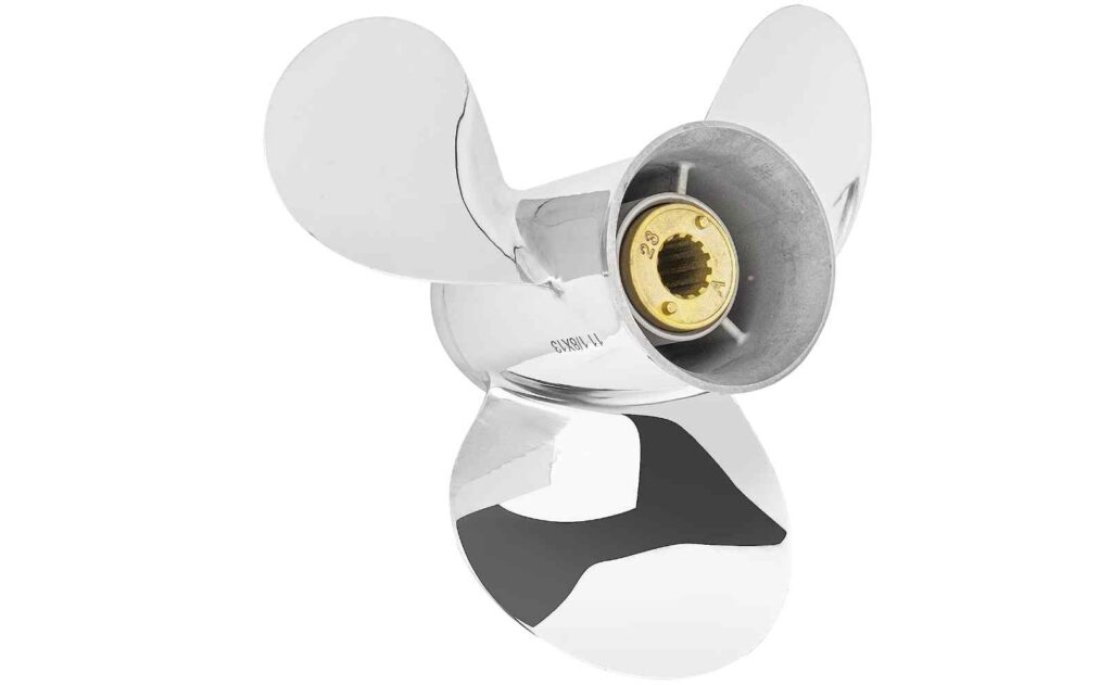 YOUNG PROPS Upgrade Stainless Steel Outboard Propeller for Mercury Engines