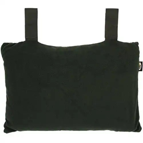 NGT FO-PILLOW-166 Dark Olive Deluxe 'fleece' Bedchair Pillow (166) - Green, 34 x 20cm