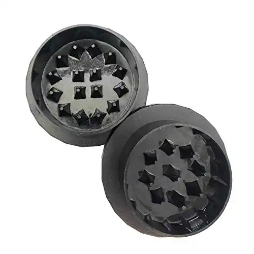 BZS Boilie Bait Crusher Grinder for Carp Fishing - Groundbait Crusher Fishing Bait Grinder Box Feed Tool Bait Breaker Tackle, Black