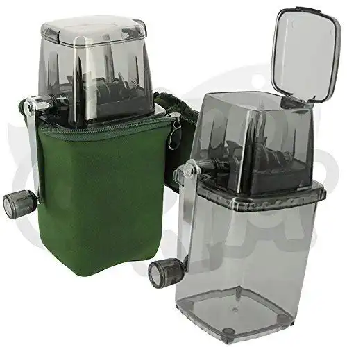 NGT Carp Fishing Pellet Boilie Bait Crusher Grinder System + Neoprene Case Cover